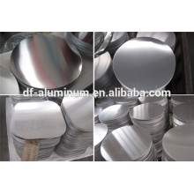 Buena superficie 1050 3003 HO círculos de aluminio para dibujo profundo